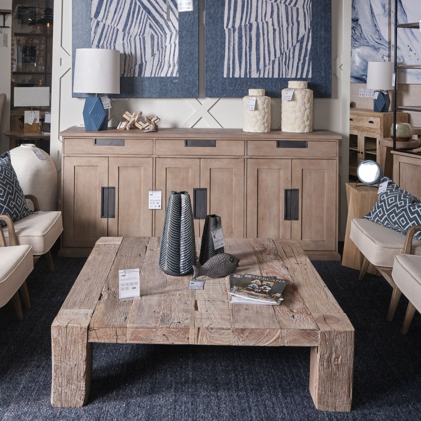 Braxton Solid Wood Sideboard