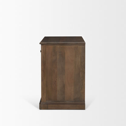 Braxton Two Doors Wooden Accent Cabinet