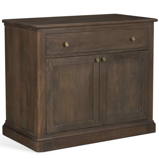 Braxton Two Doors Wooden Accent Cabinet