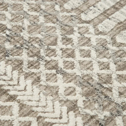 Braz Geometric Natural Area Rugs For Living Room - LOOMLAN - LOOMLAN - Area Rugs