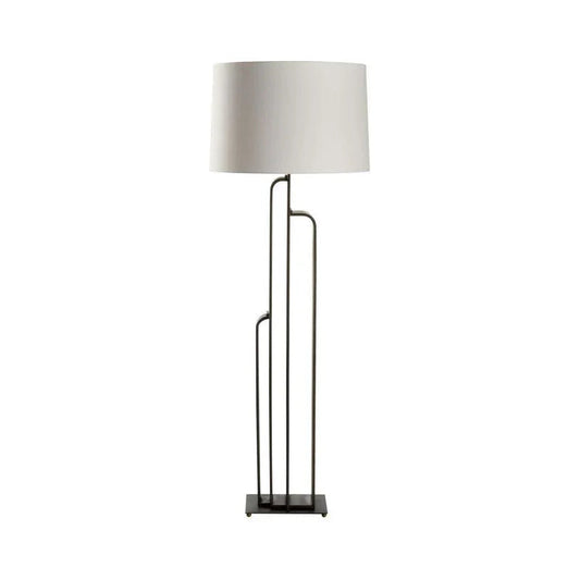 Brazing Brass Made Floor Lamp-Floor Lamps-Wildwood-LOOMLAN