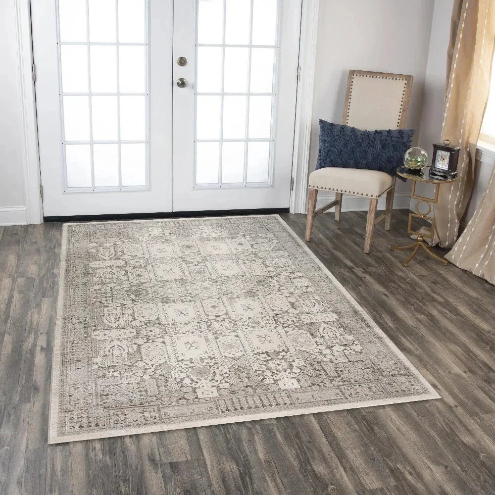 Brek Persian Ivory Area Rugs For Living Room - LOOMLAN - LOOMLAN - Area Rugs