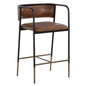 Brenan Leather Counter Stool - LOOMLAN - SUNPAN - Counter Stools