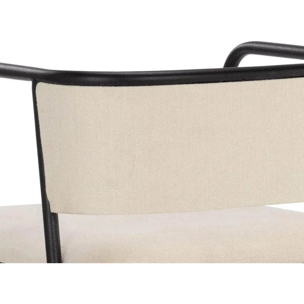 Brenan Leather Dining Armchair - LOOMLAN - SUNPAN - Dining Chairs