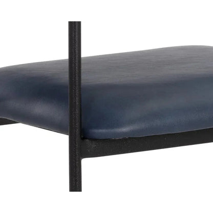 Brenan Leather Dining Armchair - LOOMLAN - SUNPAN - Dining Chairs