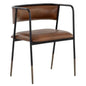 Brenan Leather Dining Armchair - LOOMLAN - SUNPAN - Dining Chairs