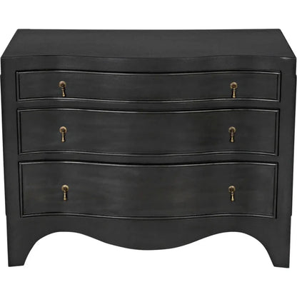 Brentford Wood Black Dresser - LOOMLAN - Noir - Dressers