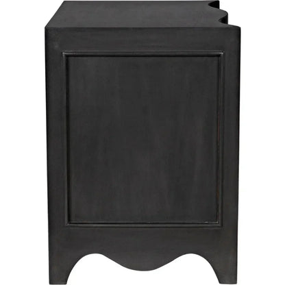 Brentford Wood Black Dresser - LOOMLAN - Noir - Dressers