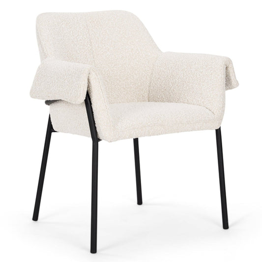 Brently Woven Fabric Dining Chair (Set of 2)