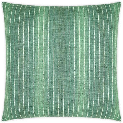 Brentwood Emerald Stripes Green Large Throw Pillow - LOOMLAN - D.V. Kap - Throw Pillows