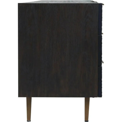 Breu Modern Black Buffet Credenza - LOOMLAN - Moe's Home - Sideboards