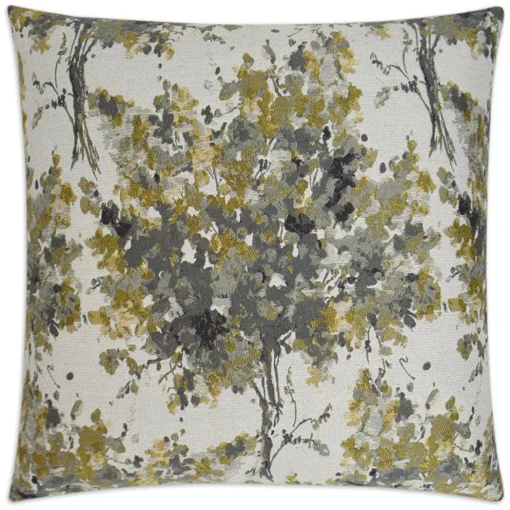 Brevard Barley Grey Throw Pillow With Insert - LOOMLAN - D.V. Kap - Throw Pillows