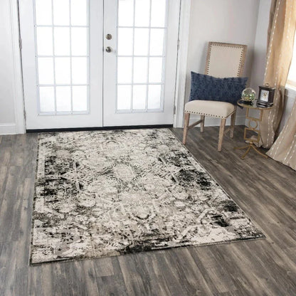 Bria Medallion Natural Area Rugs For Living Room - LOOMLAN - LOOMLAN - Area Rugs