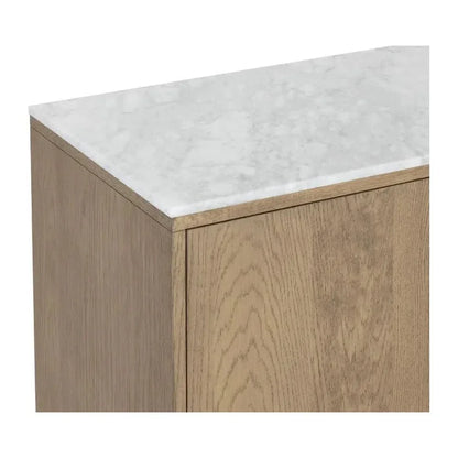 Briar Wooden Marble Top Sideboard - LOOMLAN - SUNPAN - Sideboards