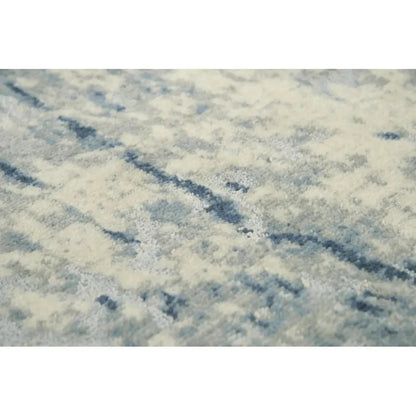 Bric Abstract Blue Large Area Rugs For Living Room - LOOMLAN - LOOMLAN - Area Rugs