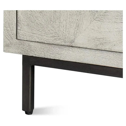Bricka Three Door Credenza for Dining Room - LOOMLAN - Sarreid - Sideboards