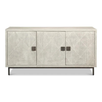 Bricka Three Door Credenza for Dining Room - LOOMLAN - Sarreid - Sideboards
