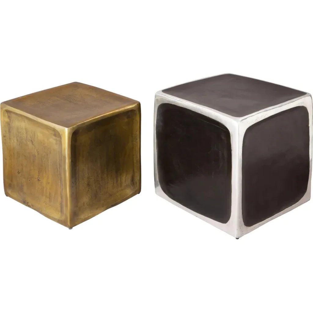 Brics Multicolor Side Table Set (2 - Piece) - LOOMLAN - Zuo Modern - Side Tables