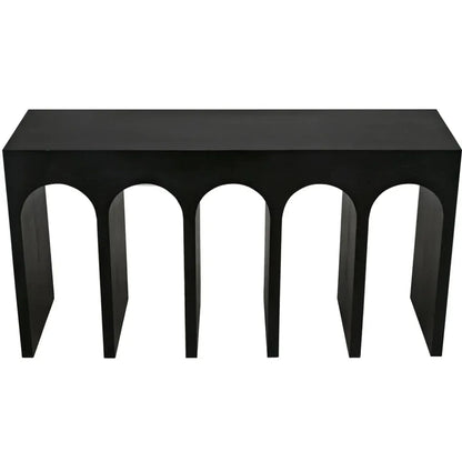 Bridge Rectangular Wood Console Table