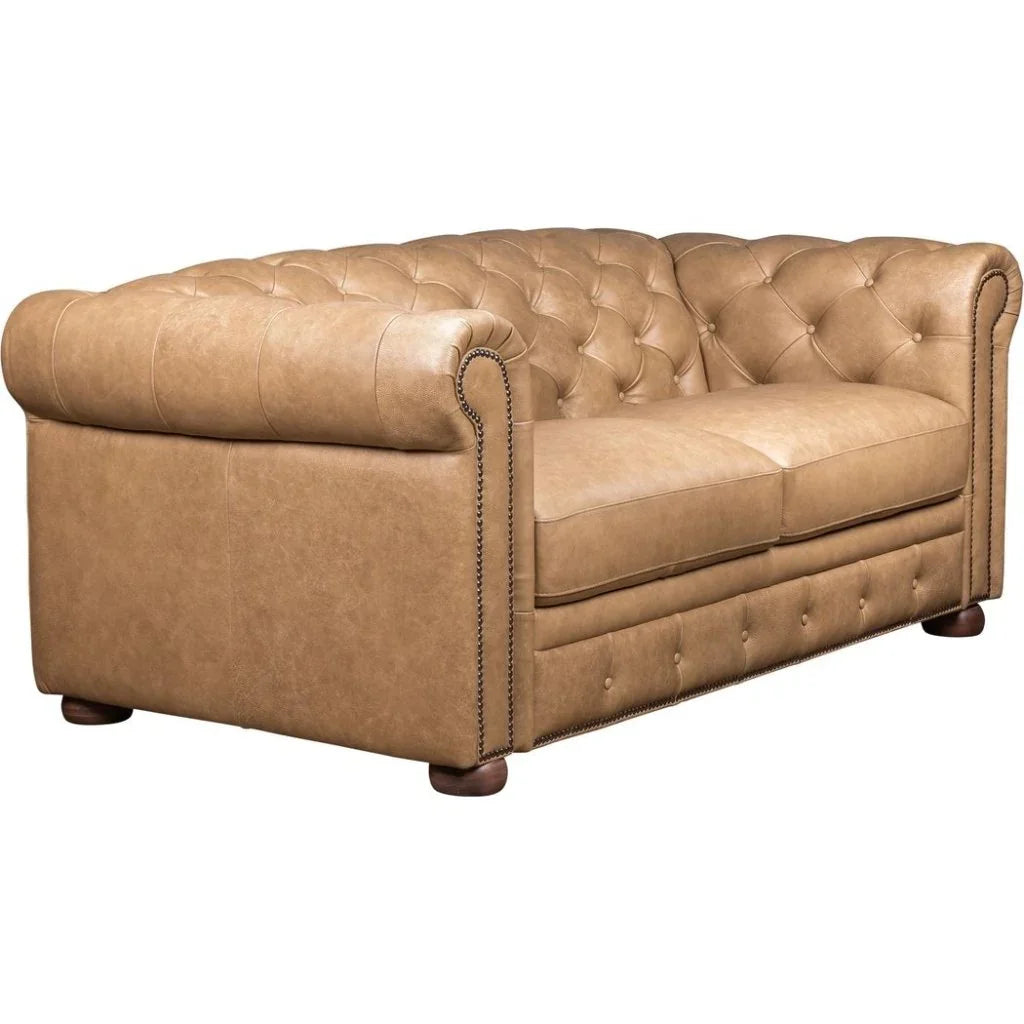 Bridgeport Luxurious Tufted Loveseat - LOOMLAN - Olivia + Quinn - Sofas & Loveseats