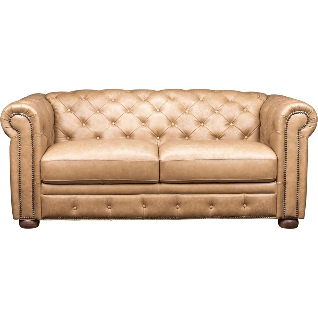 Bridgeport Luxurious Tufted Loveseat - LOOMLAN - Olivia + Quinn - Sofas & Loveseats