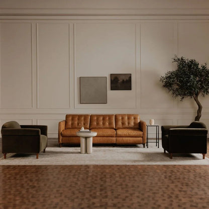 Bridgers Dual Controls Power Recliner Sofa - LOOMLAN - Moe's Home - Sofas & Loveseats