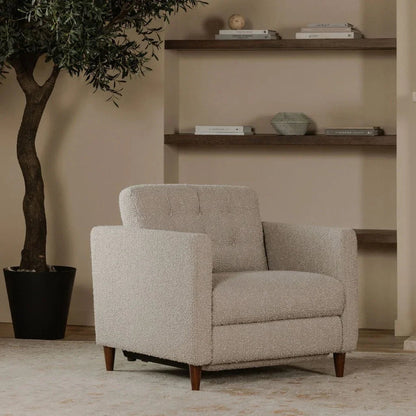 Bridgers Power Motion Footrest Recliner Chair - LOOMLAN - Moe's Home - Club Chairs