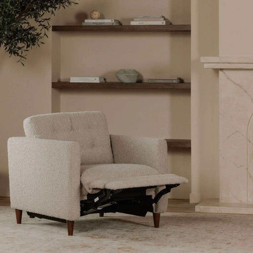 Bridgers Power Motion Footrest Recliner Chair - LOOMLAN - Moe's Home - Club Chairs