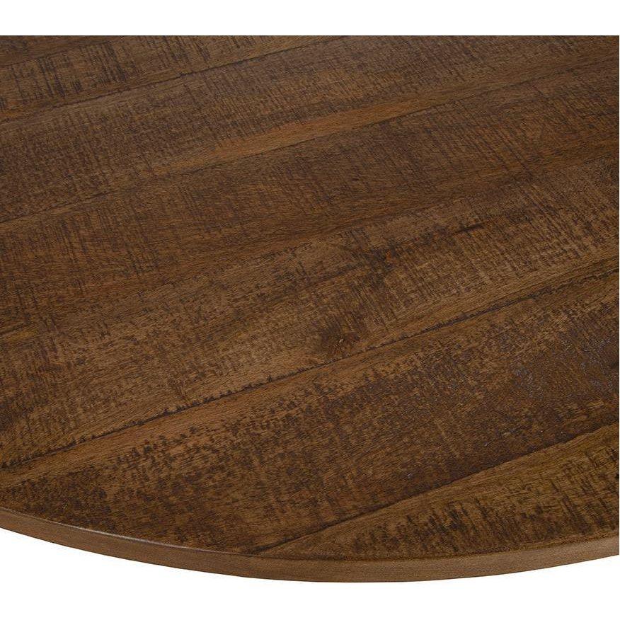 Bridgerton Natural Wooden Round Dining Table-Dining Tables-Furniture Classics-LOOMLAN