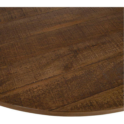 Bridgerton Natural Wooden Round Dining Table-Dining Tables-Furniture Classics-LOOMLAN