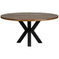 Bridgerton Natural Wooden Round Dining Table-Dining Tables-Furniture Classics-LOOMLAN
