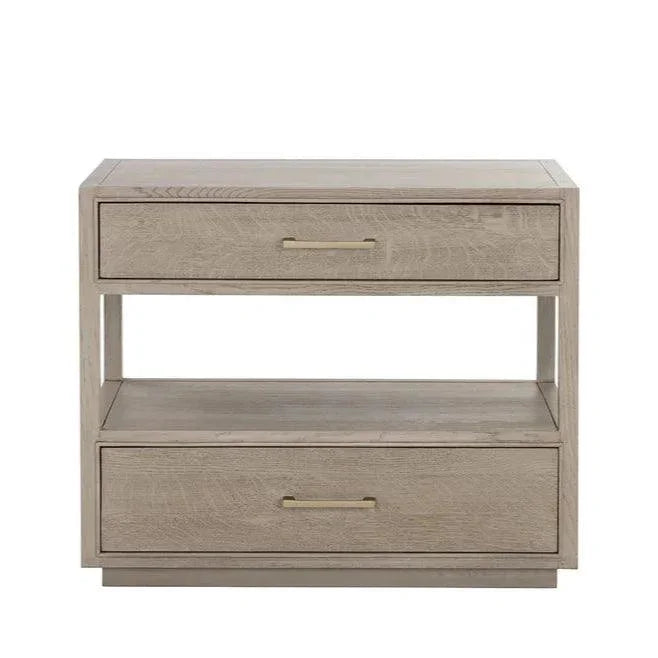 Bridgerton Nightstand Modern With Handles - LOOMLAN - SUNPAN - Nightstands