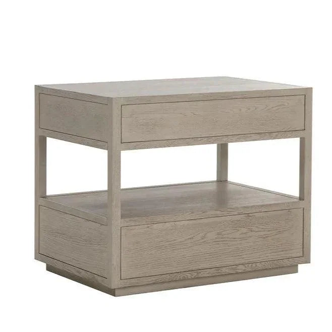 Bridgerton Nightstand Modern With Handles - LOOMLAN - SUNPAN - Nightstands