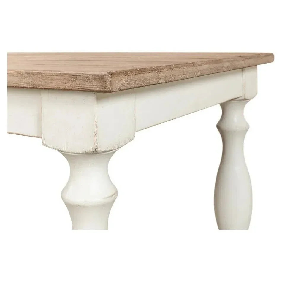 Brie Dining Table Seats 8 People-Dining Tables-Sarreid-LOOMLAN