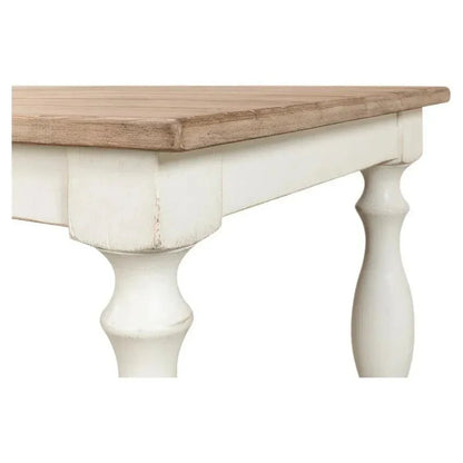 Brie Dining Table Seats 8 People-Dining Tables-Sarreid-LOOMLAN