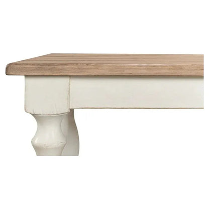 Brie Dining Table Seats 8 People-Dining Tables-Sarreid-LOOMLAN