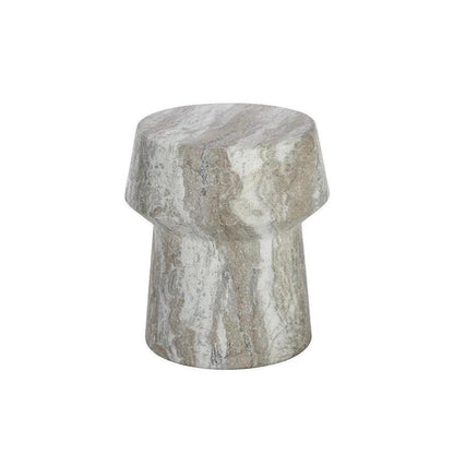 Brie End Table - Contemporary Grey Concrete - LOOMLAN - SUNPAN - Side Tables