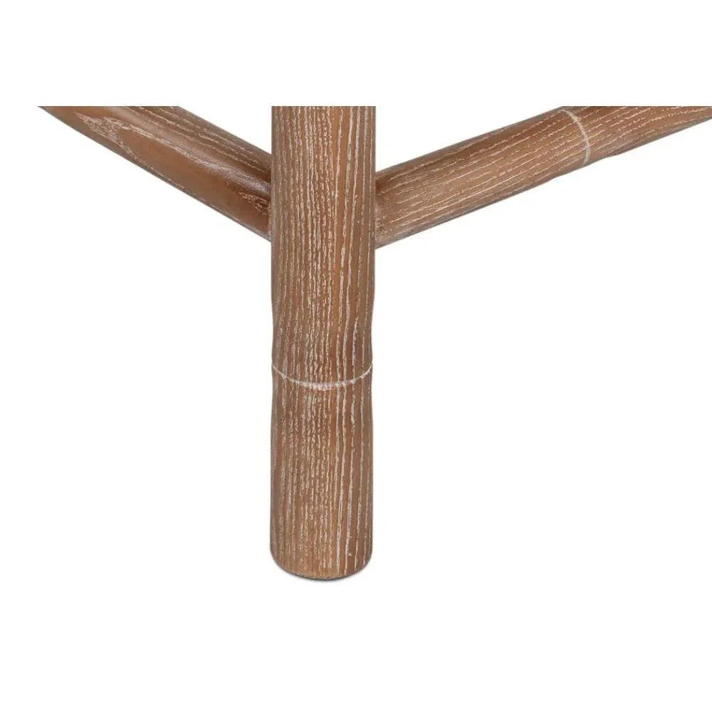 Brighton Counter Stool White Wash - LOOMLAN - Sarreid - Counter Stools