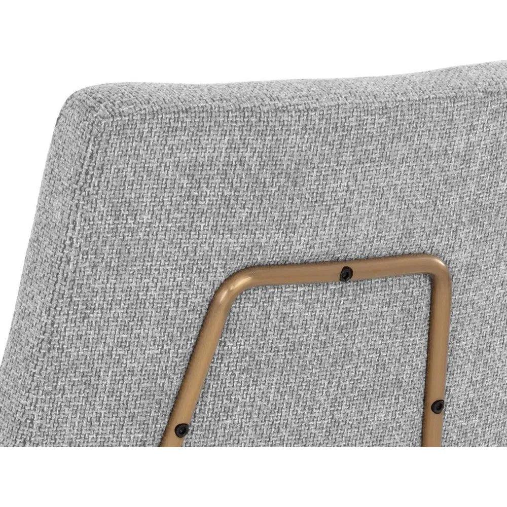 Brinley Leather Armless Dining Chair - LOOMLAN - SUNPAN - Dining Chairs