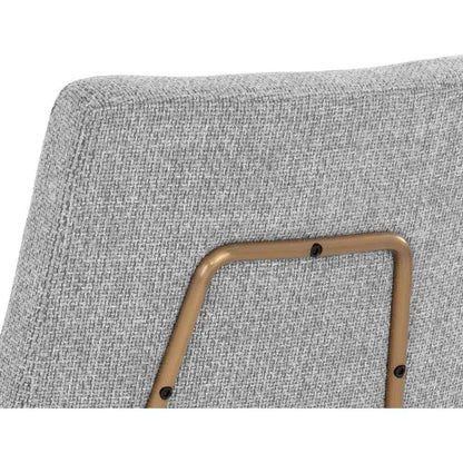 Brinley Leather Armless Dining Chair - LOOMLAN - SUNPAN - Dining Chairs