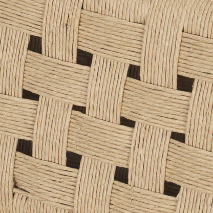 Brinley Woven Paper Rope Counter Stool