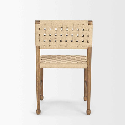 Brinley Woven Paper Rope Dining Chair 2PC