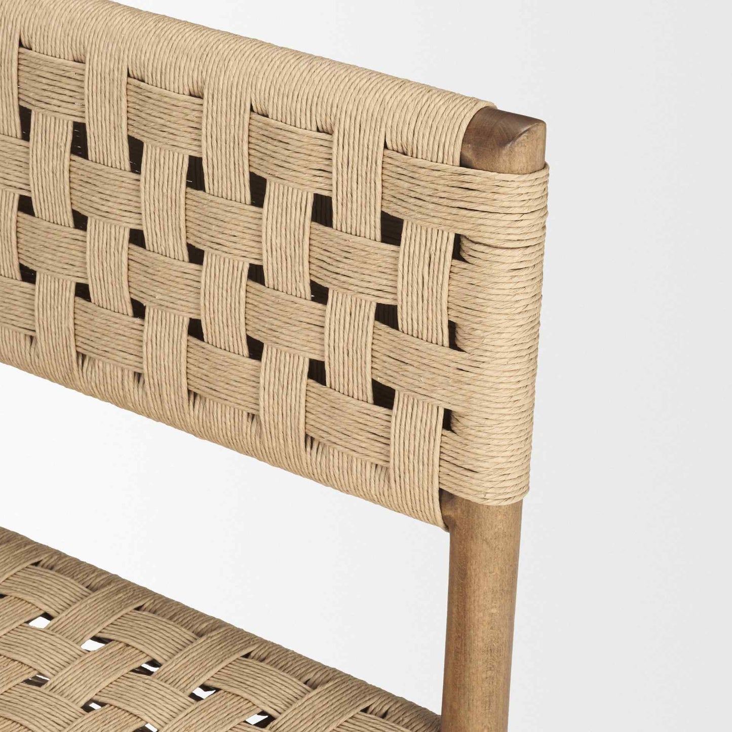 Brinley Woven Paper Rope Dining Chair 2PC