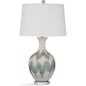 Briony Ceramic Grey Table Lamp - LOOMLAN - Bassett Mirror - Table Lamps