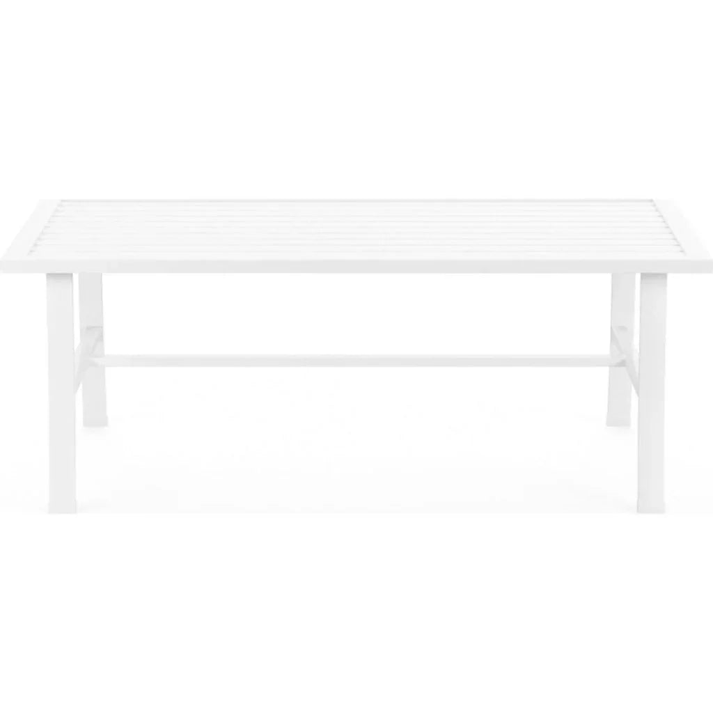 Bristol Aluminum Outdoor Coffee Table-Outdoor Coffee Tables-Sunset West-LOOMLAN