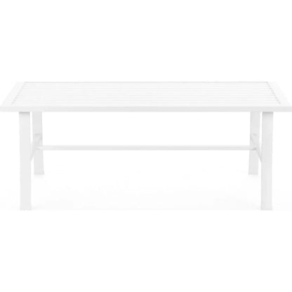 Bristol Aluminum Outdoor Coffee Table-Outdoor Coffee Tables-Sunset West-LOOMLAN
