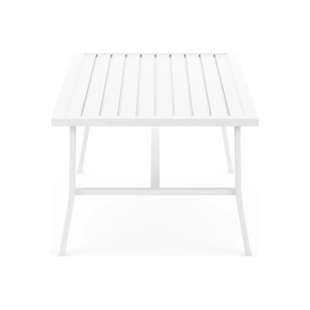 Bristol Aluminum Outdoor Coffee Table-Outdoor Coffee Tables-Sunset West-LOOMLAN