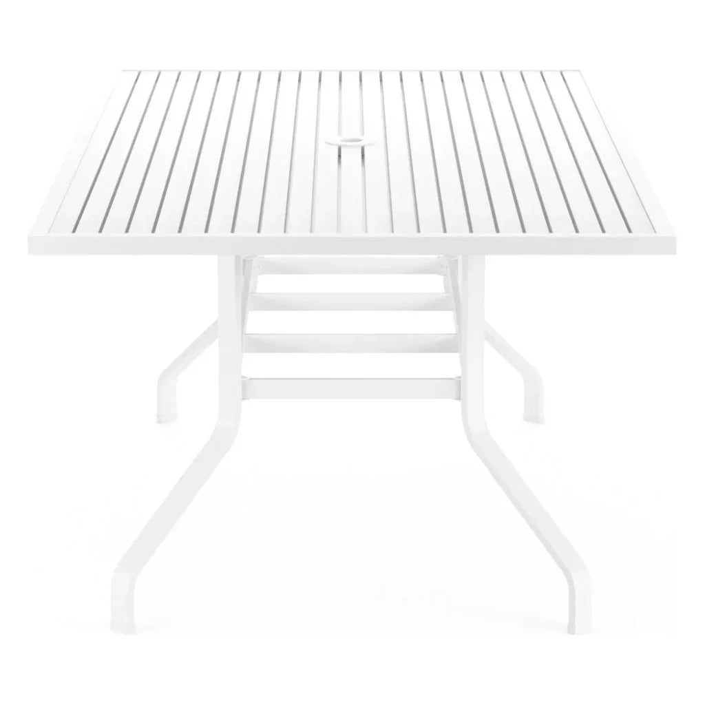 Bristol Aluminum Outdoor Dining Table-Outdoor Dining Tables-Sunset West-LOOMLAN