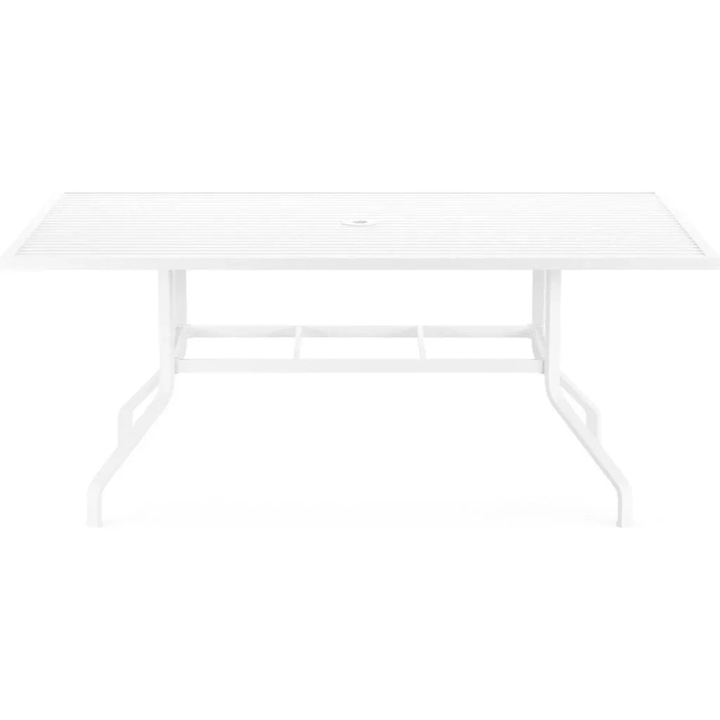 Bristol Aluminum Outdoor Dining Table-Outdoor Dining Tables-Sunset West-LOOMLAN