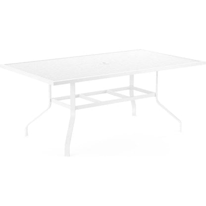 Bristol Aluminum Outdoor Dining Table-Outdoor Dining Tables-Sunset West-LOOMLAN